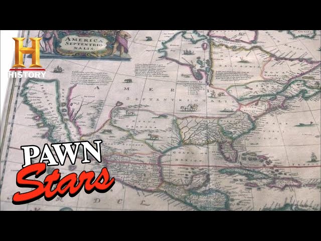 pawn stars: rick spends big on rare 1650 map and elton john s boots (season 8) | history